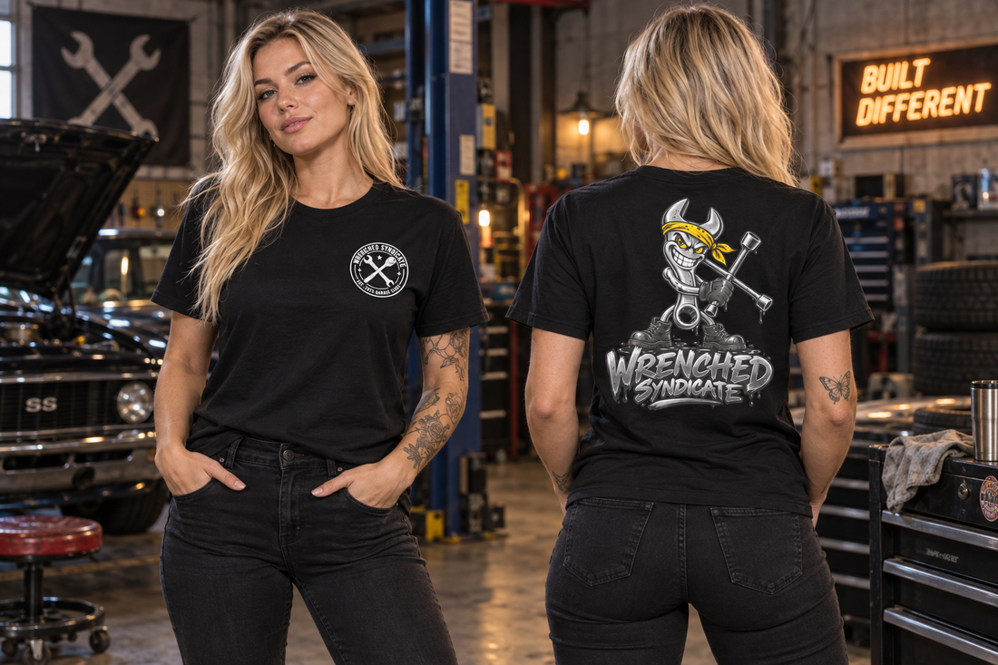 WS Wrench Head Dual Print Tee