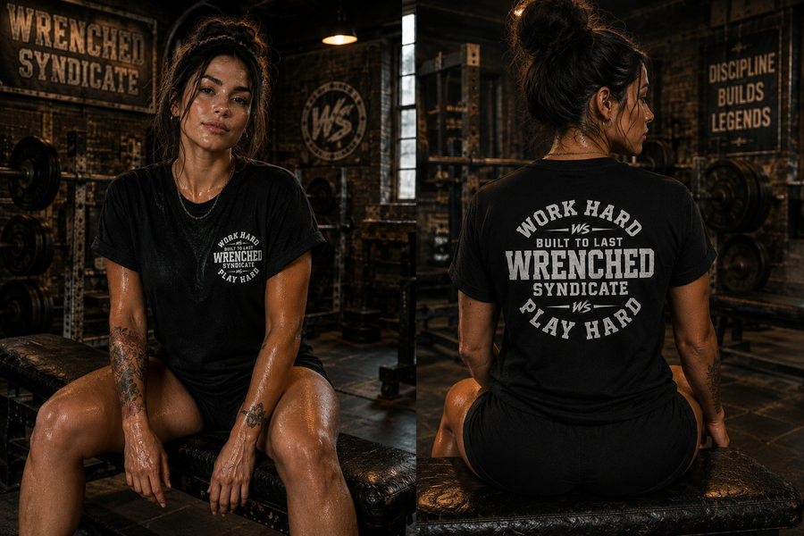 WS Work Hard Play Hard Tee