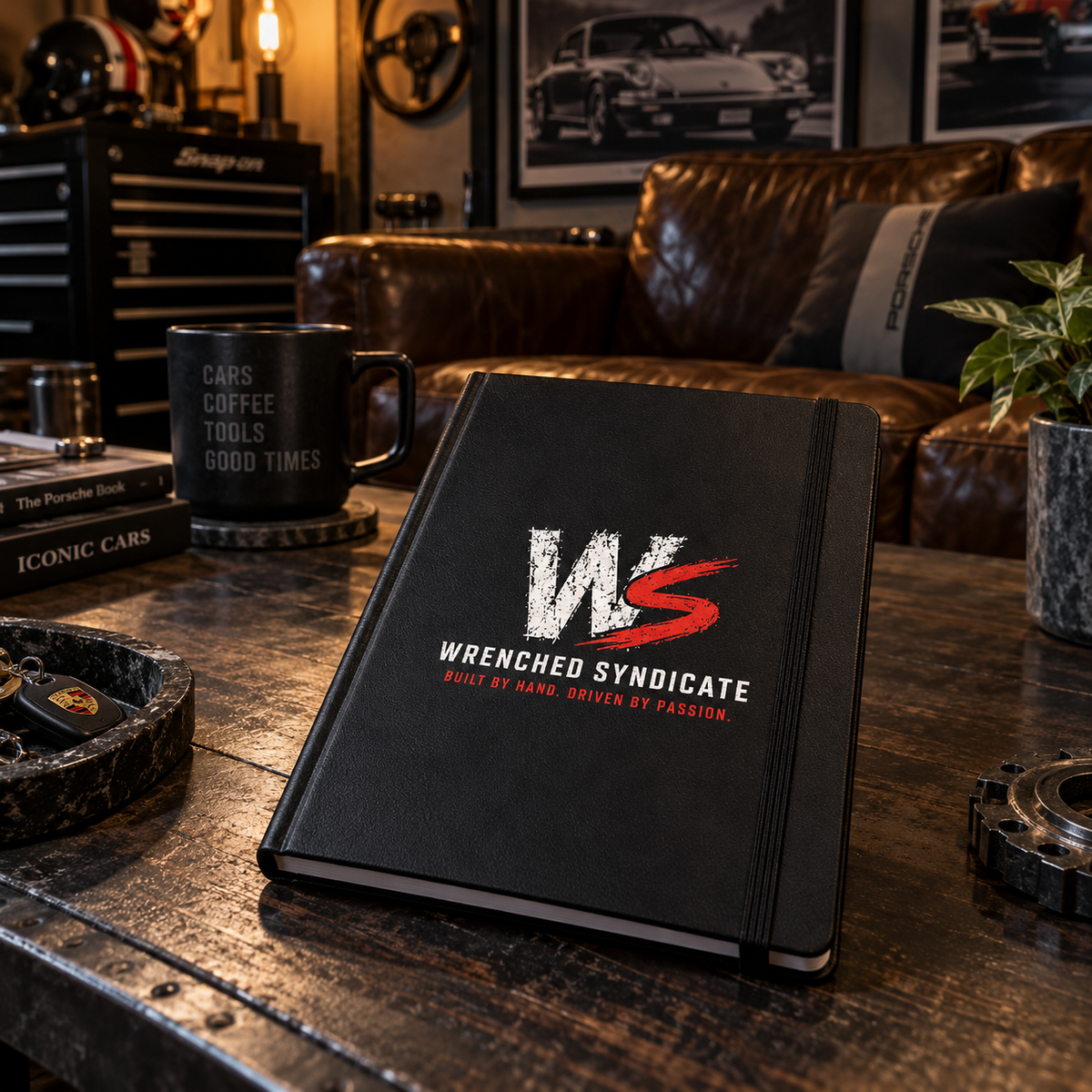 WS Driven by Passion Hardcover Notebook