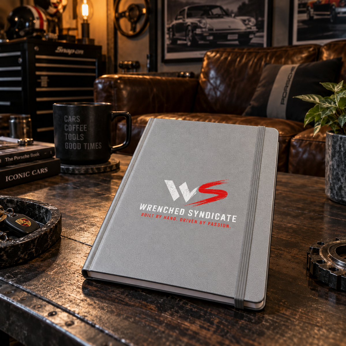 WS Driven by Passion Hardcover Notebook