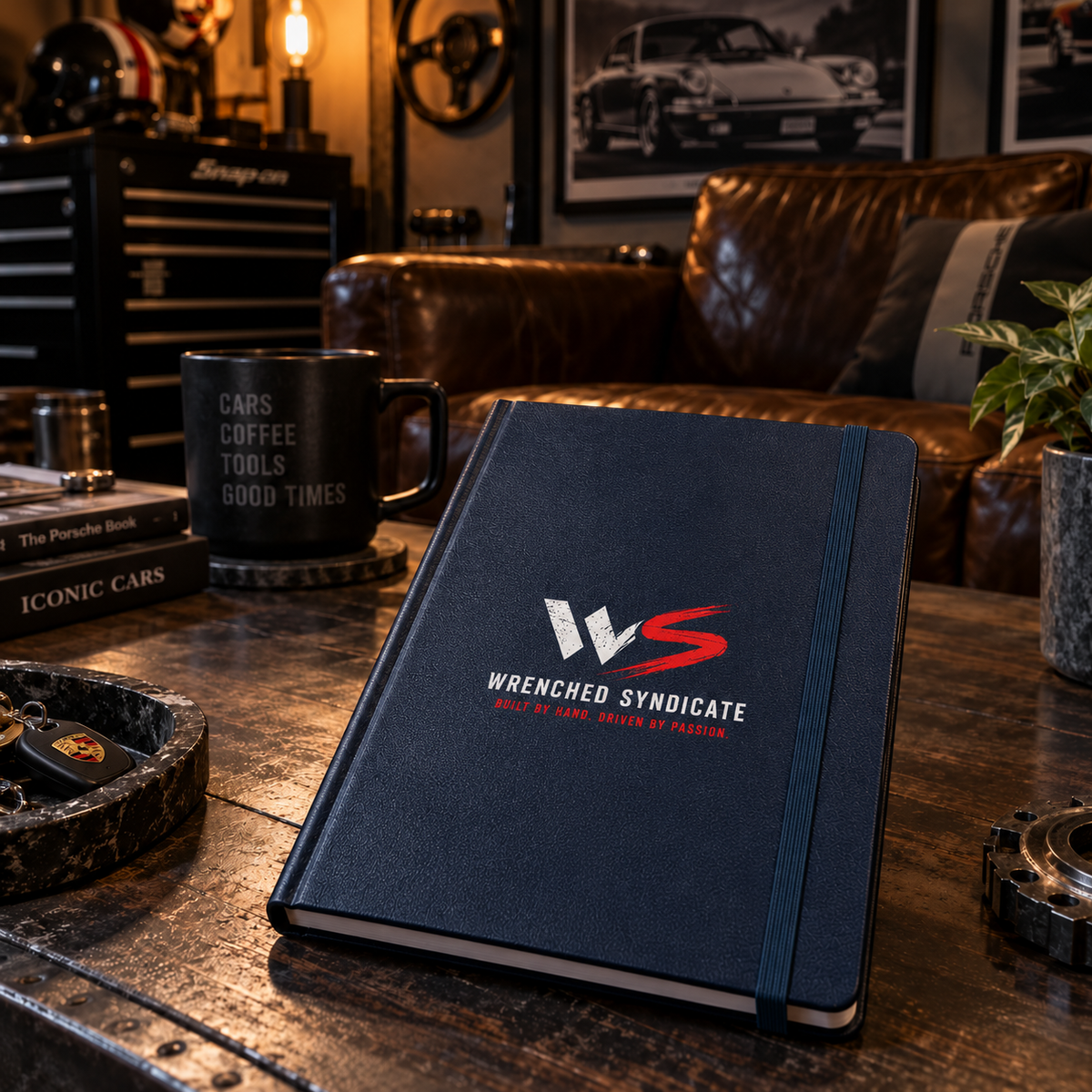 WS Driven by Passion Hardcover Notebook