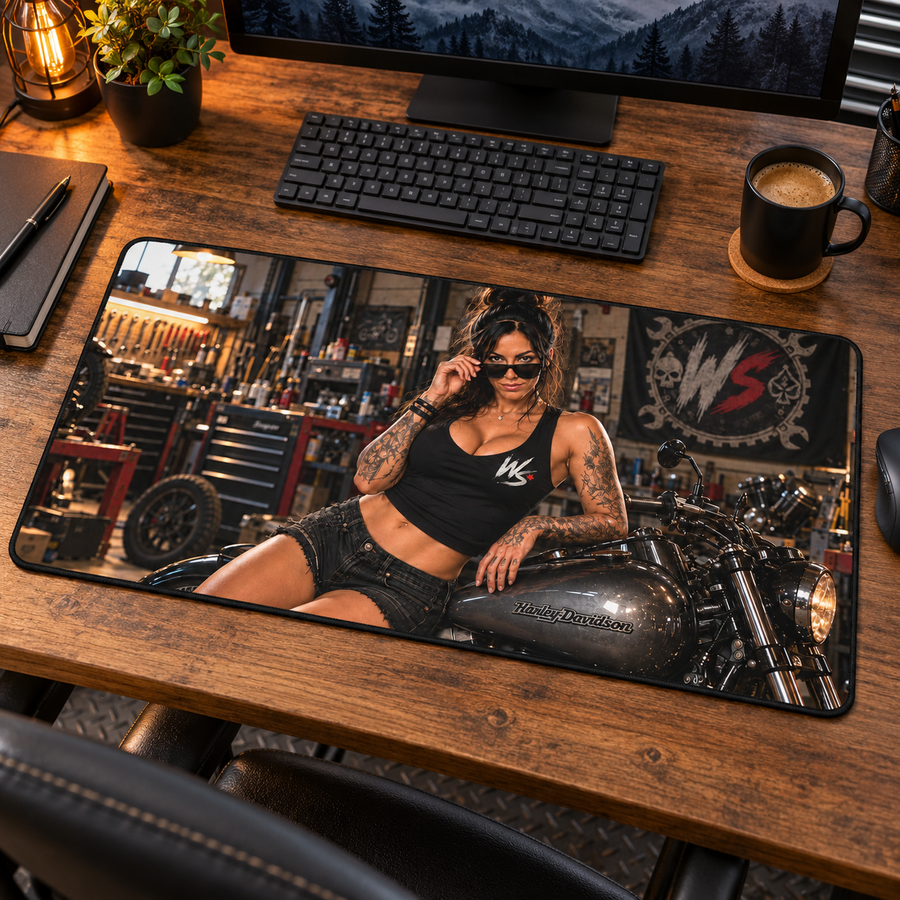 WS Sol Garage Desk Mat