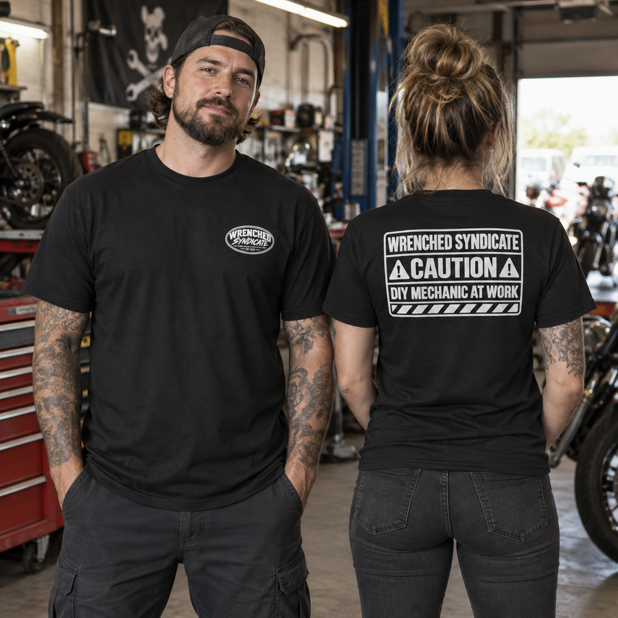 WS Caution DIY Mechanic Tee