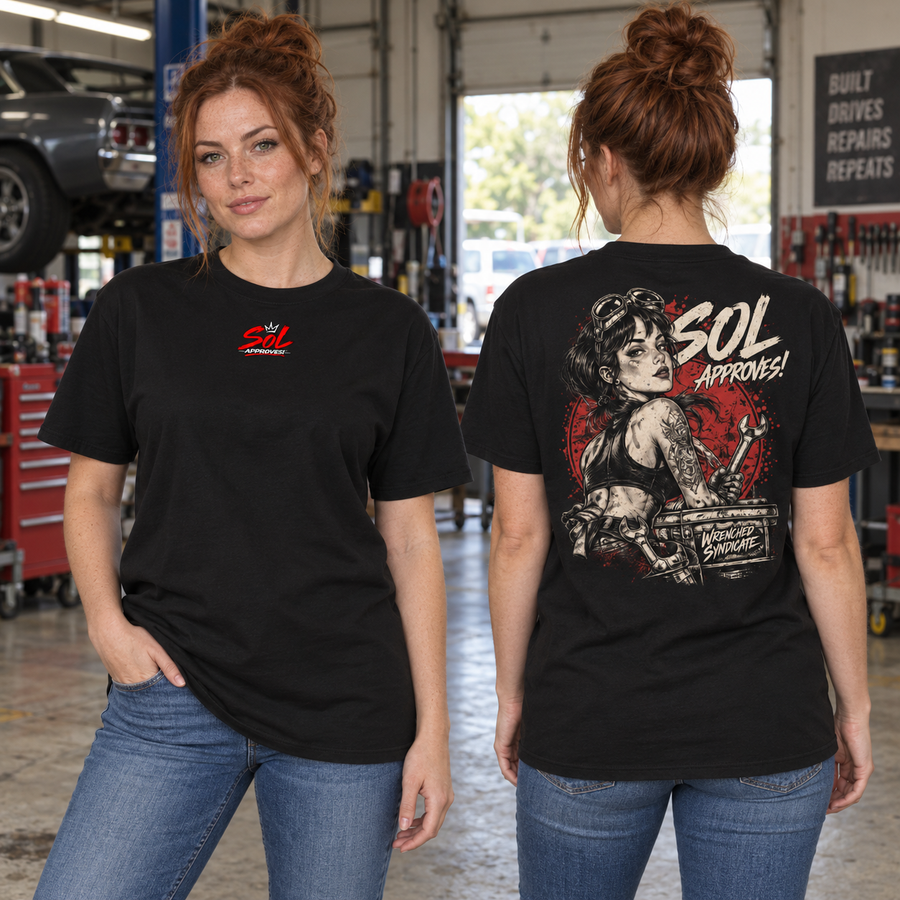 SOL × WS Garage Pinup T-Shirt