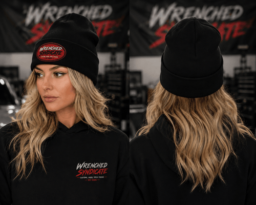 Embroidered Beanie - Wrenched Syndicate