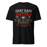 Gray Hair Is My Body's Patina | Wrenched Syndicate Mechanic Garage T-Shirt | Automotive Lifestyle Graphic Tee - Wrenched Syndicate