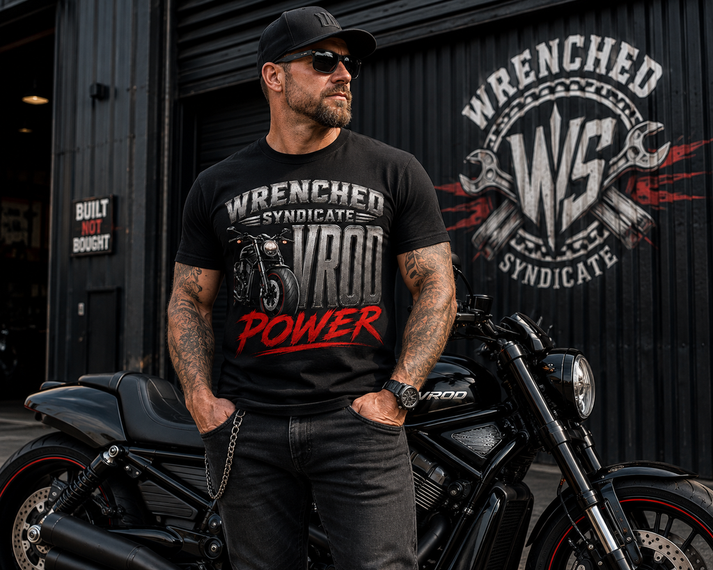 WS VROD Power Front Logo Tee