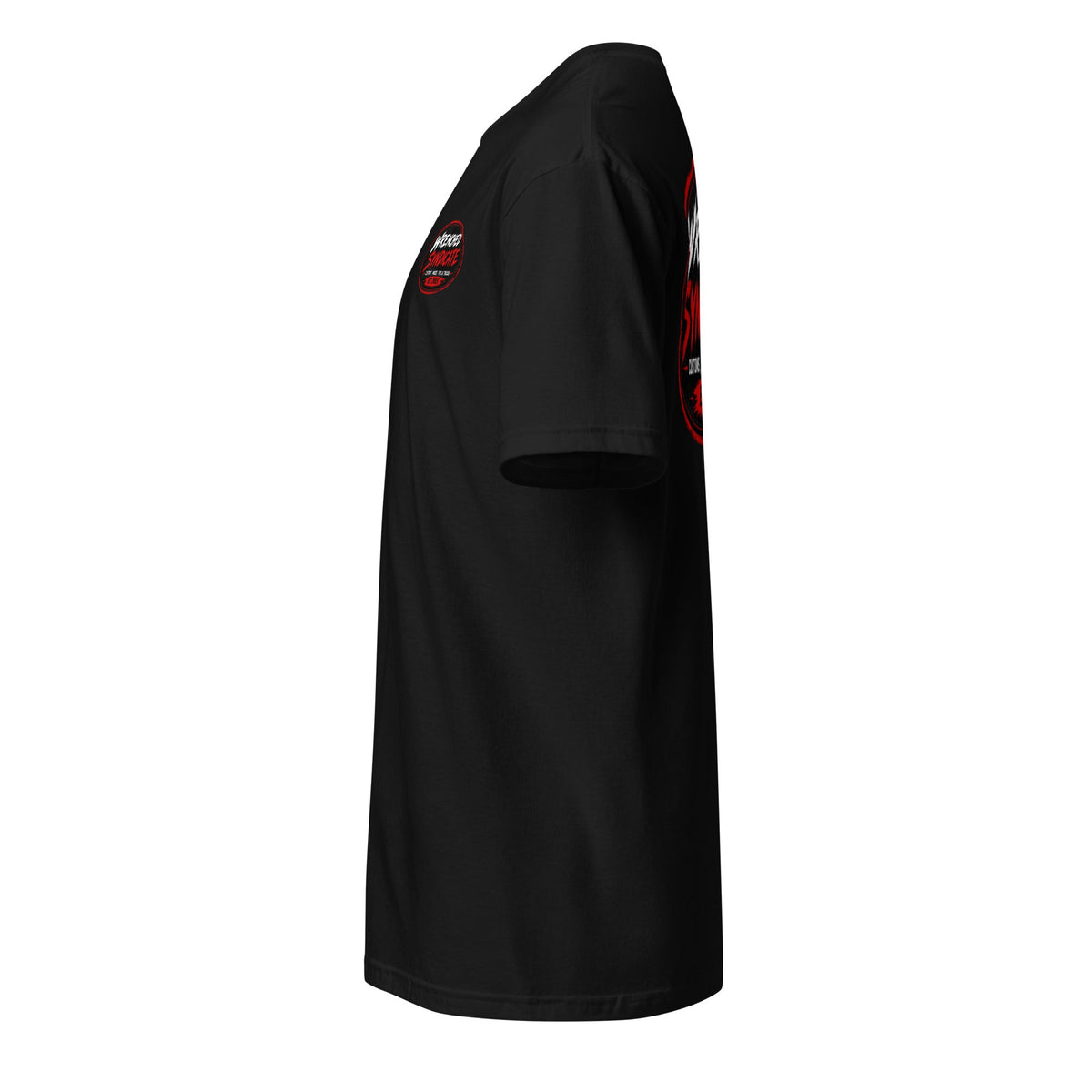 Wrenched Syndicate™ Customs, Mods, Tips & Tricks Premium Graphic Dual Logo T-Shirt – Black - Wrenched Syndicate
