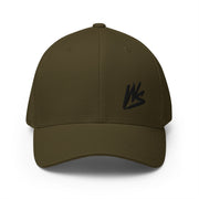 Wrenched Syndicate™ Military Spec Olive Green Hat | Black Logo Tactical Cap - Wrenched Syndicate