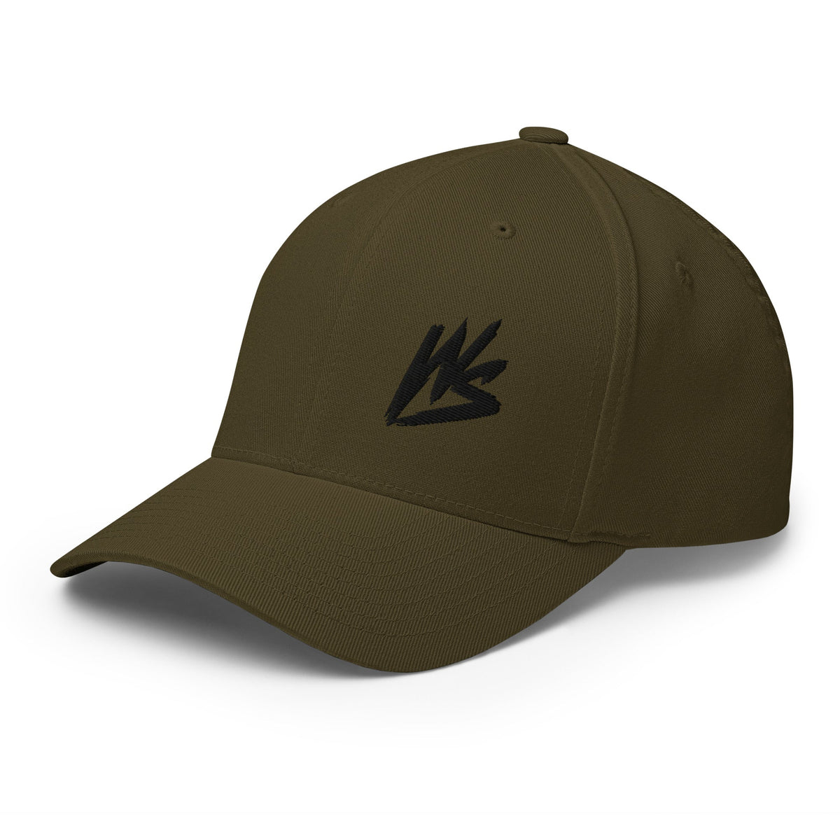 Wrenched Syndicate™ Military Spec Olive Green Hat | Black Logo Tactical Cap - Wrenched Syndicate